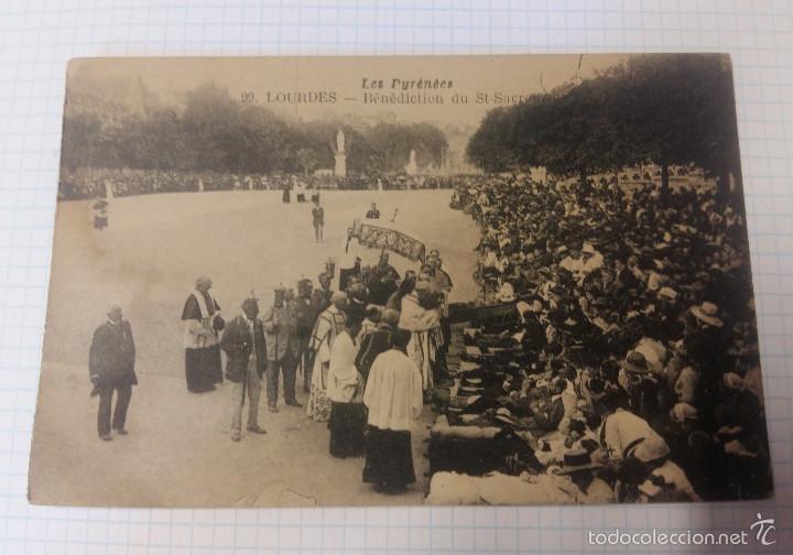 Postales: Postal Francia, Lourdes - Foto 1