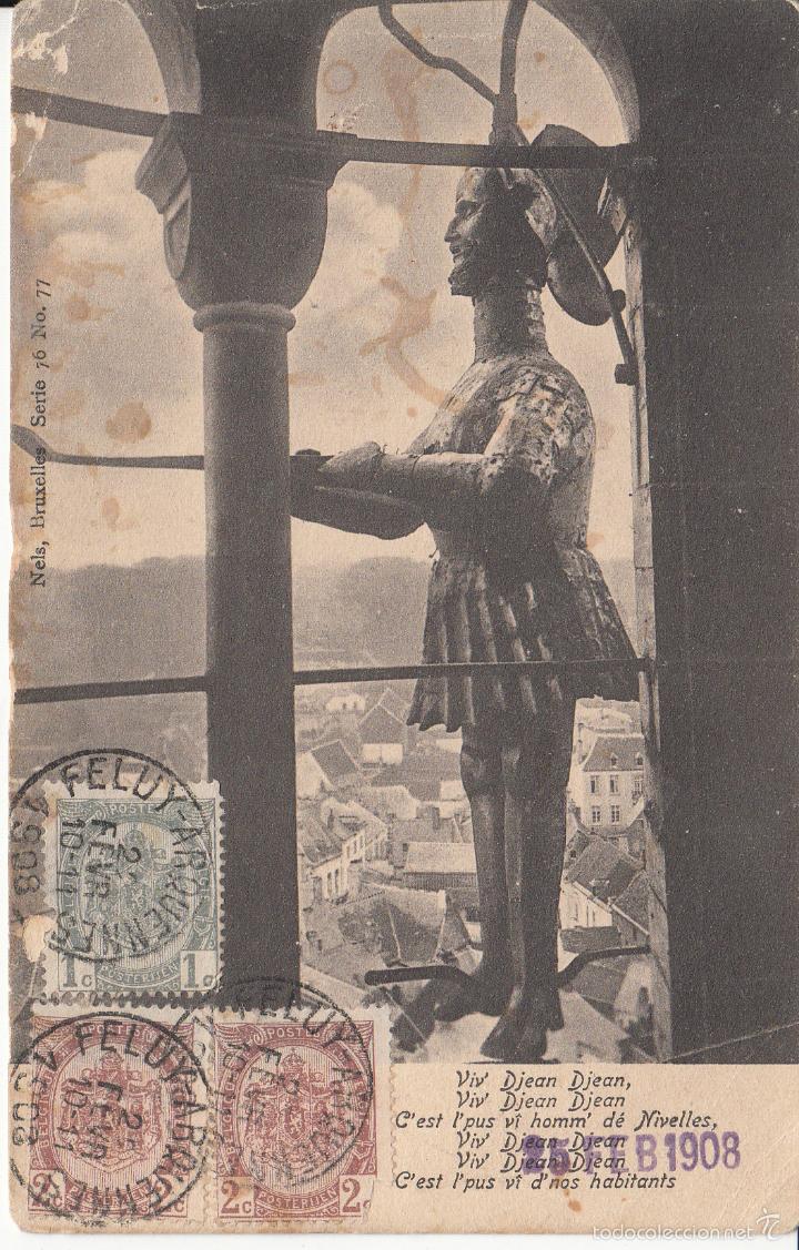 Postkarten: CIRCULADA A ESPA&Ntilde;A EN 1903. FELUY ARQUENNES.