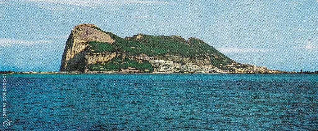 Postales: Gibraltar El Pe&ntilde;on (sin circular) 10x23 ctms - Foto 1