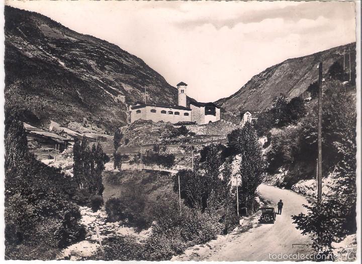 Postais: POSTAL DE FORMATO GRANDE VALLS D'ANDORRA ,RADIO ANDORRA .