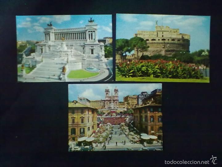Postales: ROMA TRES POSTALES - Foto 1