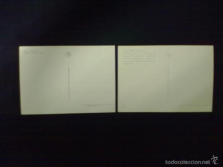 Postales: DOS POSTALES VATICANO - Foto 2