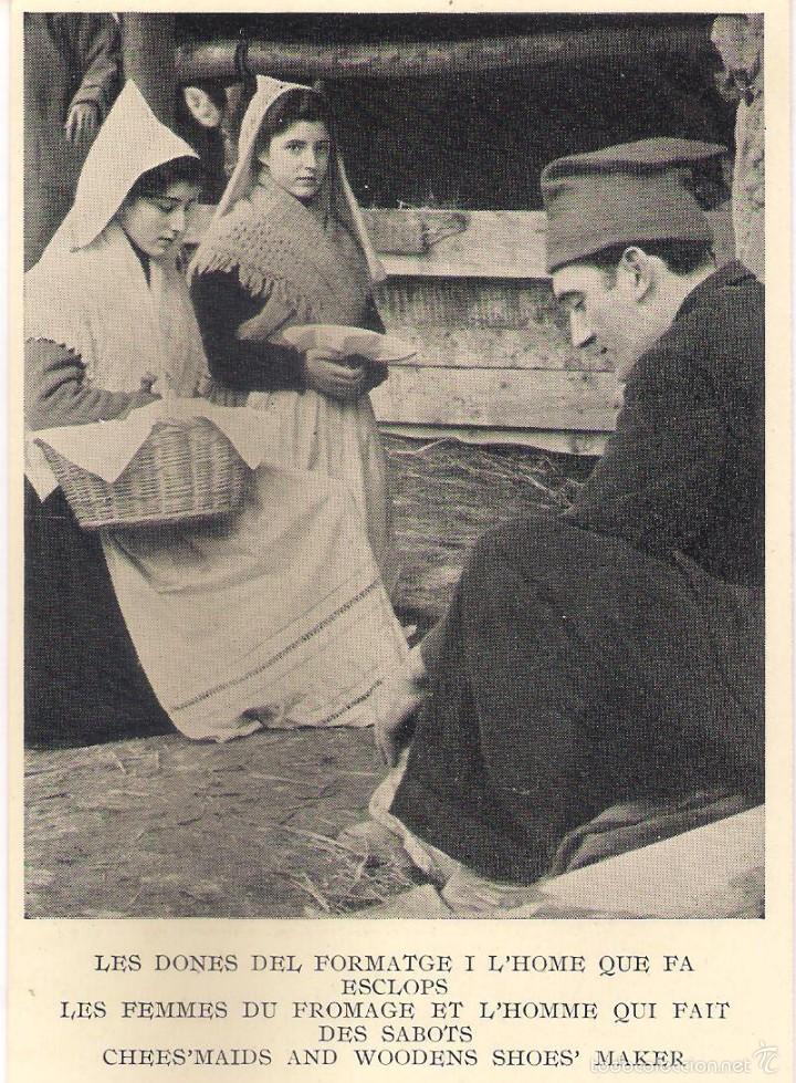 Cartoline: POSTAL DE PESSEBRE VIVENT A ENGORDANY , VALLS D'ANDORRA .