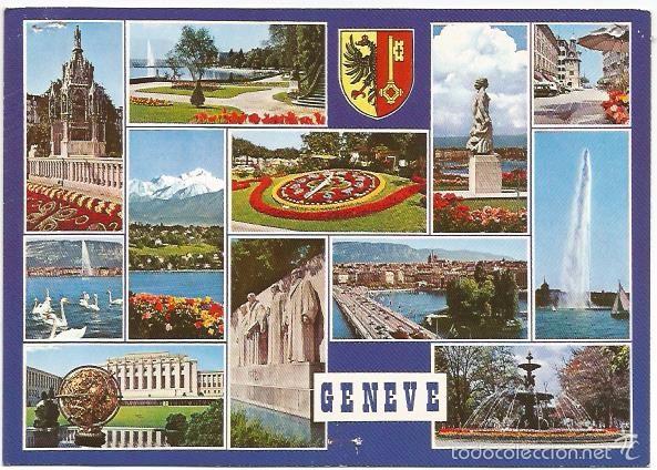 Postkarten: [POSTAL] G&egrave;n&egrave;ve (Ginebra. Suiza) A&ntilde;o 1980 (circulada)