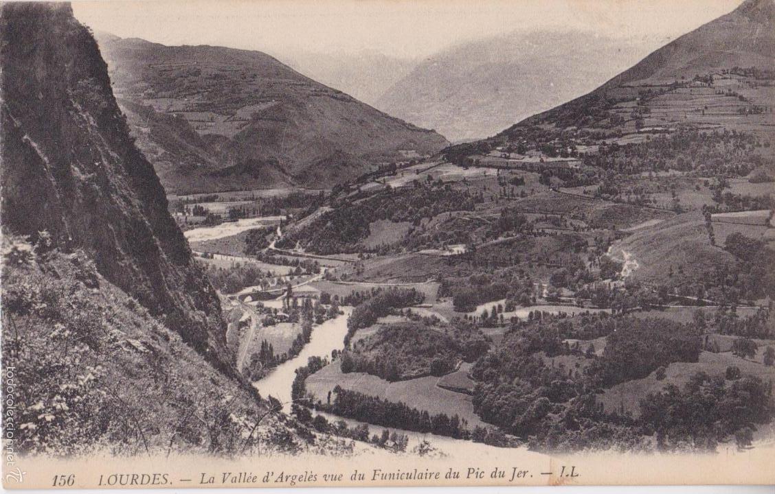 P 6074 Postal Lourdes Le Valle D Argeles Vue Buy Old Postcards From Europe At Todocoleccion