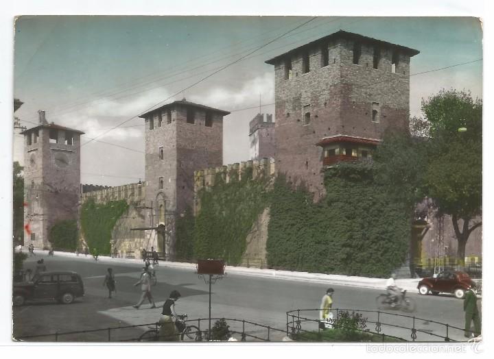 Postais: VERONA .- CASTELLO SCALIGERO .- EDITORE VITOVE N&ordm; 387