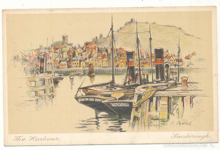 Cartoline: Searborough.- The Harbour.