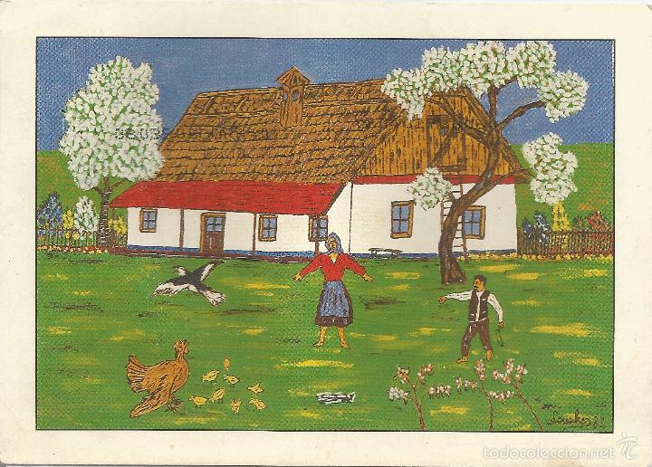 Postcards: ESLOVAQUIA, ILUSTRADOR LAUKO - FOTOSTUDIO HAVRAN - CIRCULADA
