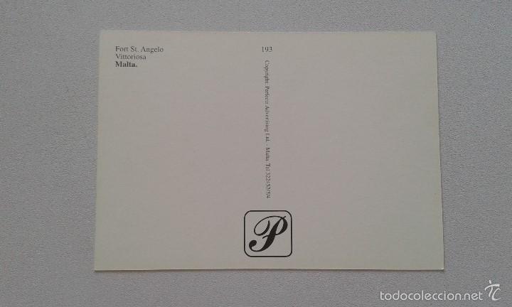 Postales: Malta -- Fort ST. Angelo -- - Foto 2
