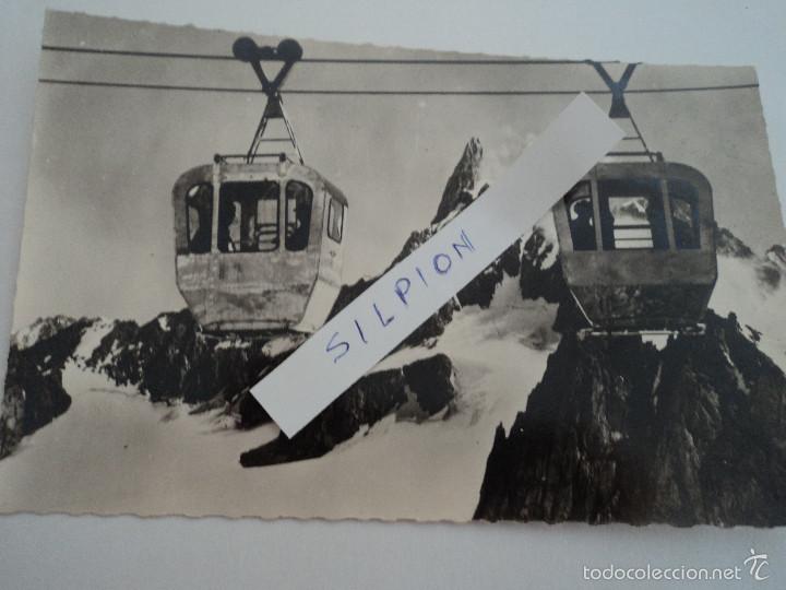 Postales: antigua postal de chamonix mont blan tele cabine aiguille du midi