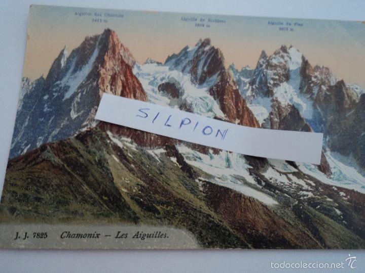 Postales: antigua postal de chamonix mont blan les aiaguilles
