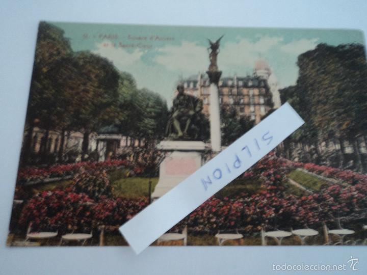 Postales: antigua postal de paris square d&acute;anvers et le sacre coeur