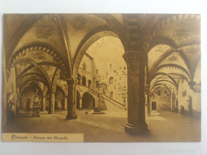 Postales: POSTAL FLORENCIA - INTERIOR DEL BARGELLO, SIN CIRCULAR - Foto 1