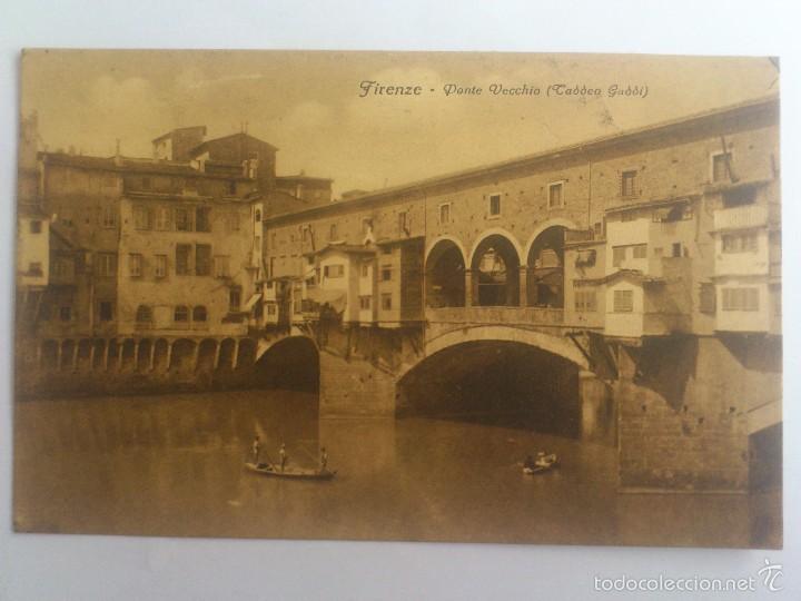 Postales: POSTAL FLORENCIA - PUENTE VECCHIO, SIN CIRCULAR - Foto 1