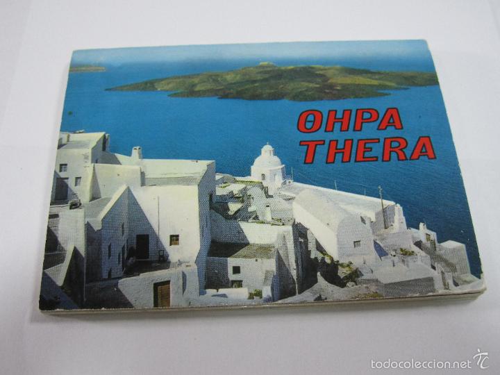 Postkarten: BLOCK DE 10 POSTALES. VISTAS DE THERA. GRECIA. SANTORINI. EDICION DELTA