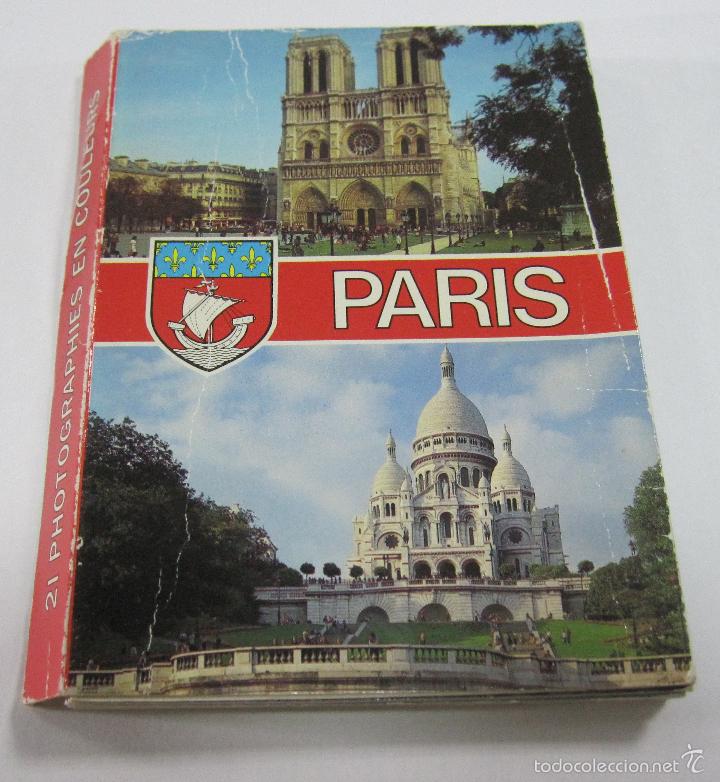 Postkarten: BLOCK DE 21 POSTALES. PARIS, FRANCIA. A COLOR. EDICIONES BONECHI