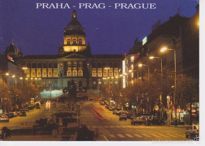 Postales: PRAGA (REP. CHECA) . PLAZA VENCESLAO - Foto 1