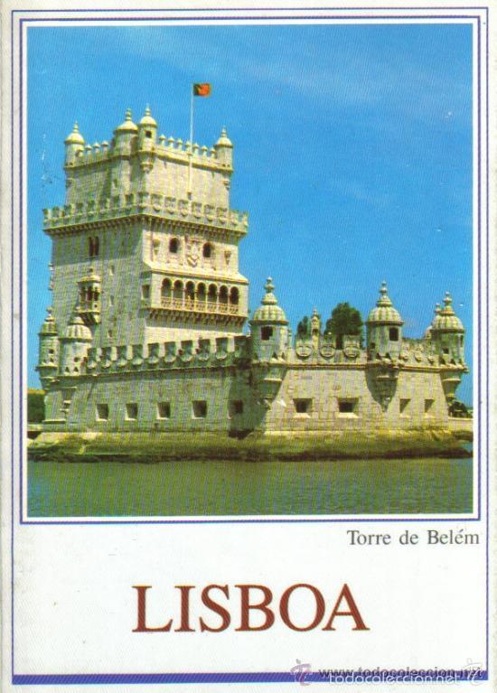 Postales: POSTAL DE LA TORRE DE BELEM EN LISBOA - Foto 1