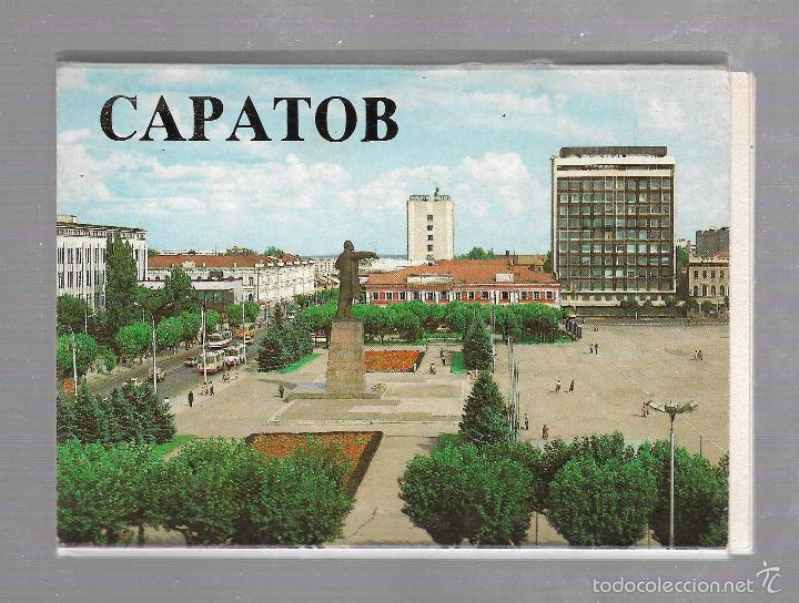 Postkarten: BLOCK DE 14 POSTALES. RUSIA. CAPATOB. A COLOR.