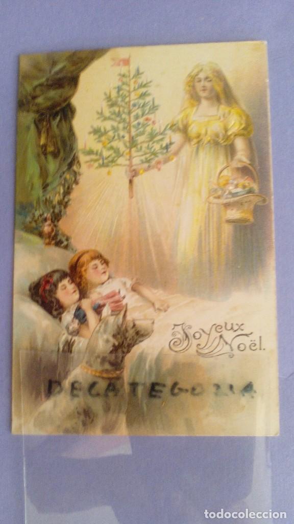 Postales: bonita postal en relieve  serie 3736 - feliz navidad - circulada
