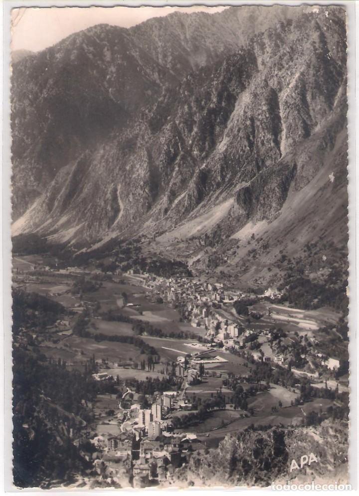 Postais: POSTAL DE VALLS D'ANDORRA - LES ESCALDES - VISTA PANOR&Aacute;MICA .
