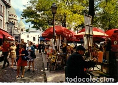 Postales: N&ordm; 7318 POSTAL FRANCIA PARIS MONTMARTRE LA PLACE DU TERTRE