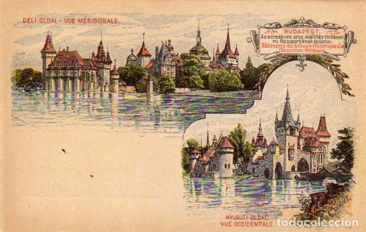 Postales: Entero postal Hungria. Vista de Budapest. Levelezo Lap. Sin circular.
