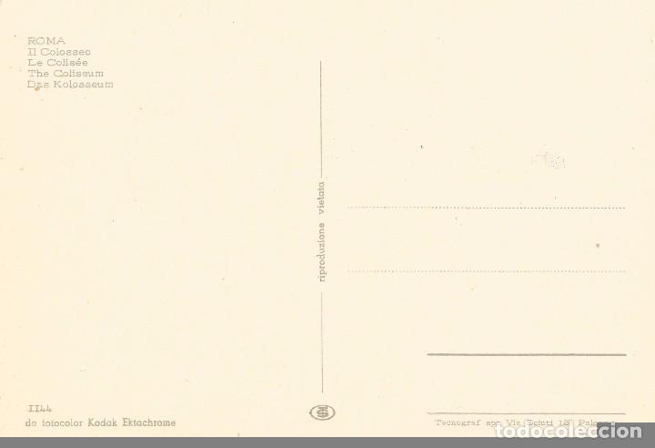 Postales: == PN389 - POSTAL - ROMA - EL COLISEO - Foto 2