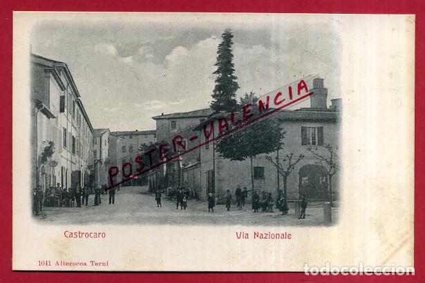 Cartoline: POSTAL CASTROCARO, ITALIA, VIA NAZIONALE,  P83921