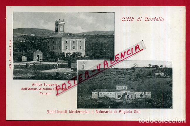 Cartoline: POSTAL CITTA DI CASTELLO, ITALIA, 2 VISTAS, P83930