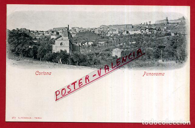 Cartoline: POSTAL CORTONA, ITALIA, PANORAMA, P83934