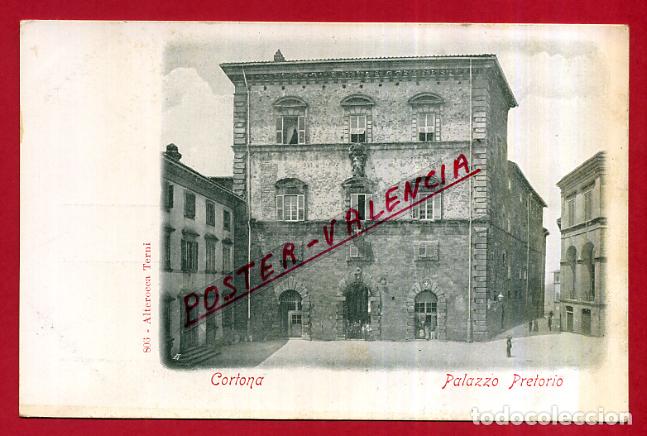 Postais: POSTAL CORTONA, ITALIA, PALAZZO PRETORIO, P83936