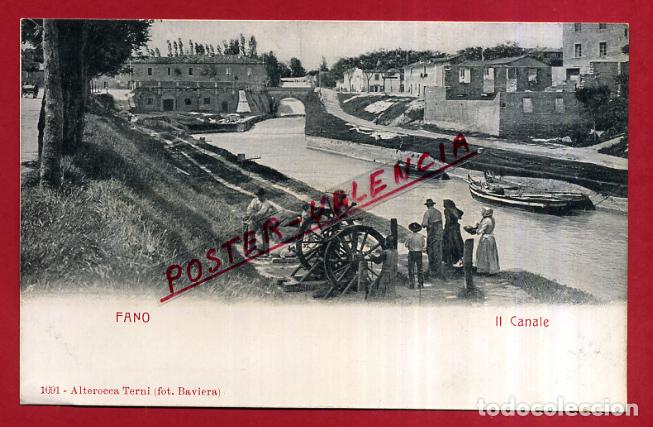 Postais: POSTAL FANO, ITALIA, II CANALE, P83941