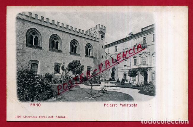 Postais: POSTAL FANO, ITALIA, PALAZZO MALATESTA, P83944