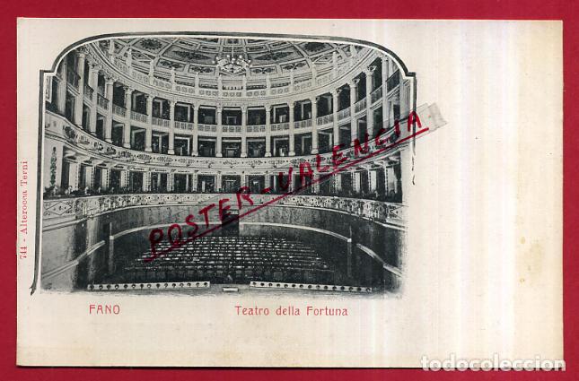 Postais: POSTAL FANO, ITALIA, TEATRO DELLA FORTUNA, P83945