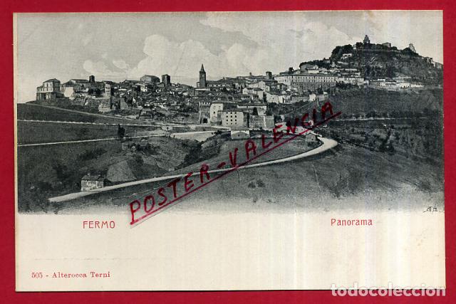 Cartoline: POSTAL FERMO, ITALIA, PANORAMA, P83954