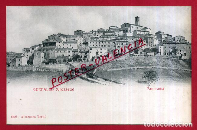 Cartoline: POSTAL GERFALCO, GROSSETO, ITALIA, PANORAMA, P83957