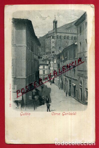 Cartoline: POSTAL GUBBIO, ITALIA, CORSO GARIBALDI, P83964