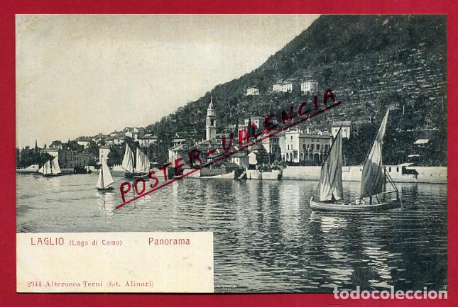 Cartoline: POSTAL LAGLIO, LAGO DI COMO, ITALIA, PANORAMA, P83977