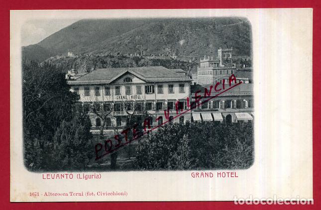 Cartoline: POSTAL LEVANTO, LIGURIA, ITALIA, GRAND HOTEL, P83978