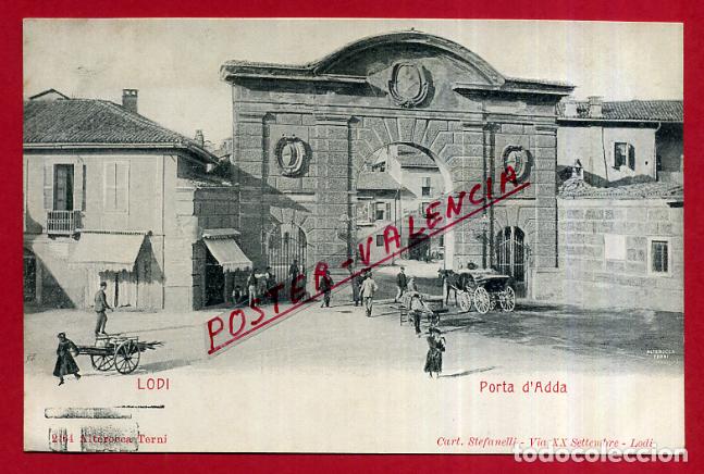 Cartoline: POSTAL LODI, ITALIA, PORTA D`ADDA, P83980