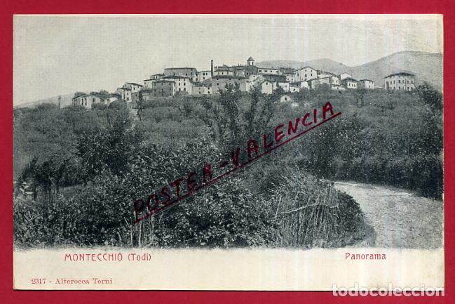 Cartoline: POSTAL MONTECCHIO, TODI, ITALIA, PANORAMA, P84000