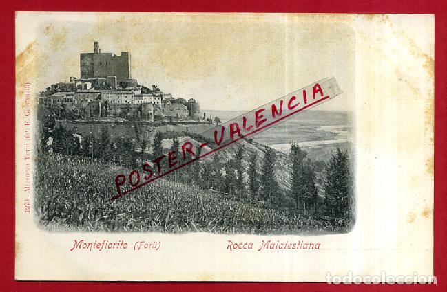 Cartoline: POSTAL, MONTEFIORITO, FORLI, ITALIA, ROCCA MALATESTIANA,  P84003