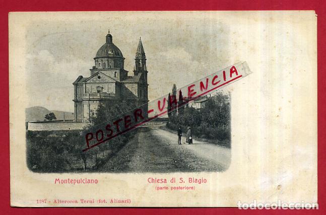 Cartoline: POSTAL, MONTEPULCIANO, ITALIA, CHIESA DI S. BIAGIO, P84005