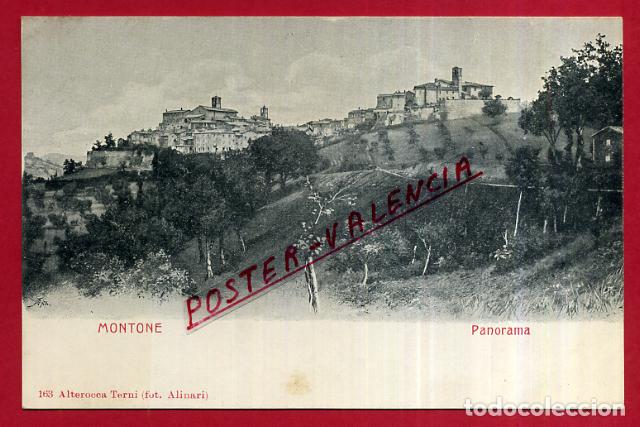 Cartoline: POSTAL MONTONE, ITALIA, PANORAMA, P84008