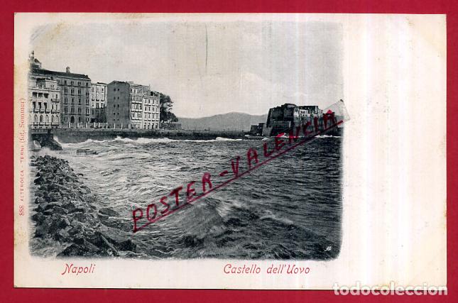 Cartoline: POSTAL NAPOLI, ITALIA, CASTELLO DELL`UOVO, P84012