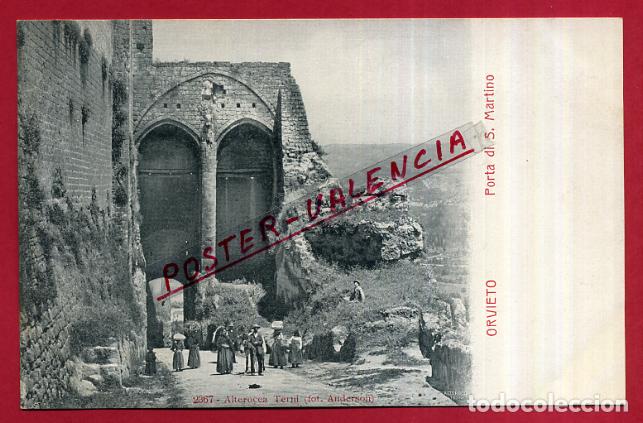 Postkarten: POSTAL ORVIETO, ITALIA, PORTA DI S. MARTINO, P84029