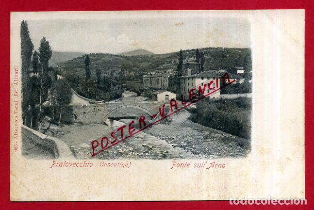 Postkarten: POSTAL PRATOVECCHIO, CASENTINO, ITALIA, PONTE SULL`ARNO, P84082