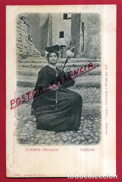 Postkarten: POSTAL SCANNO, ABRUZZO, ITALIA, COSTUME,  P84101