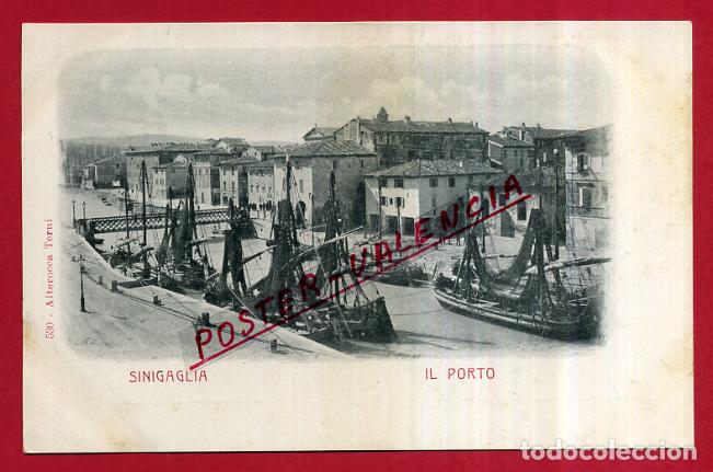 Postkarten: POSTAL SINIGAGLIA, ITALIA, IL PORTO, P84106